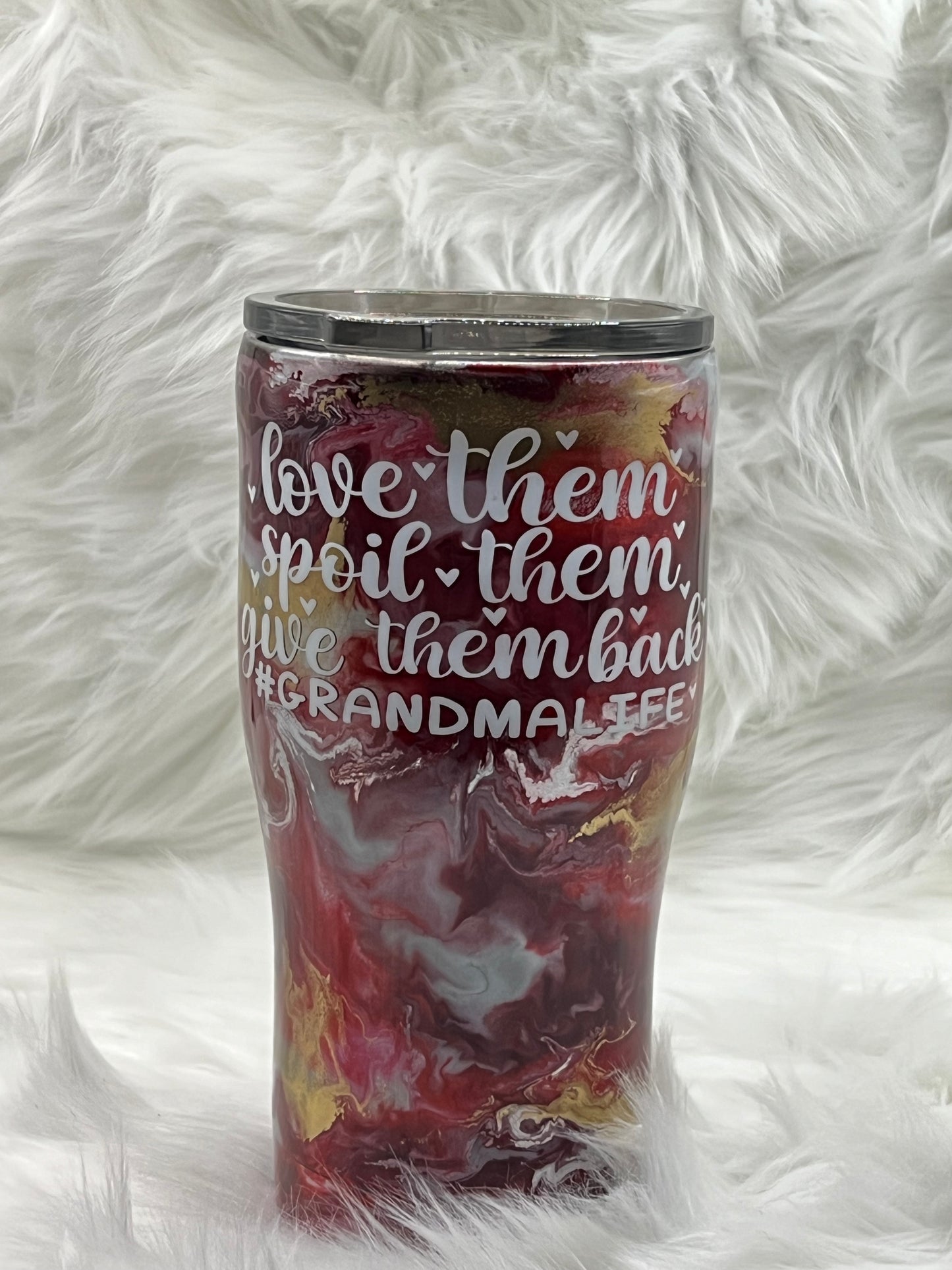 “#GrandmaLife" Curved Tumbler 20oz