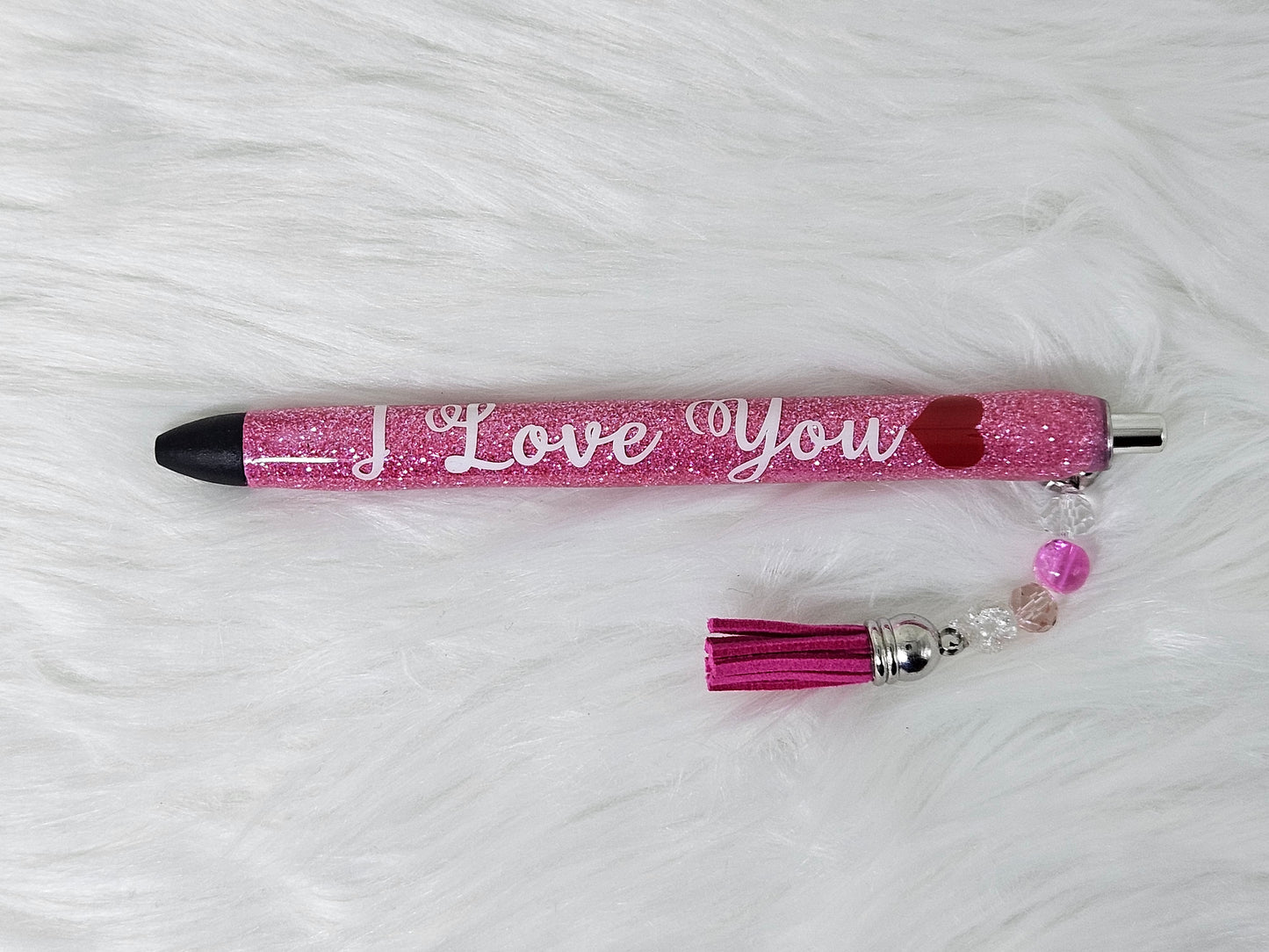 Pink "I Love You" Pen