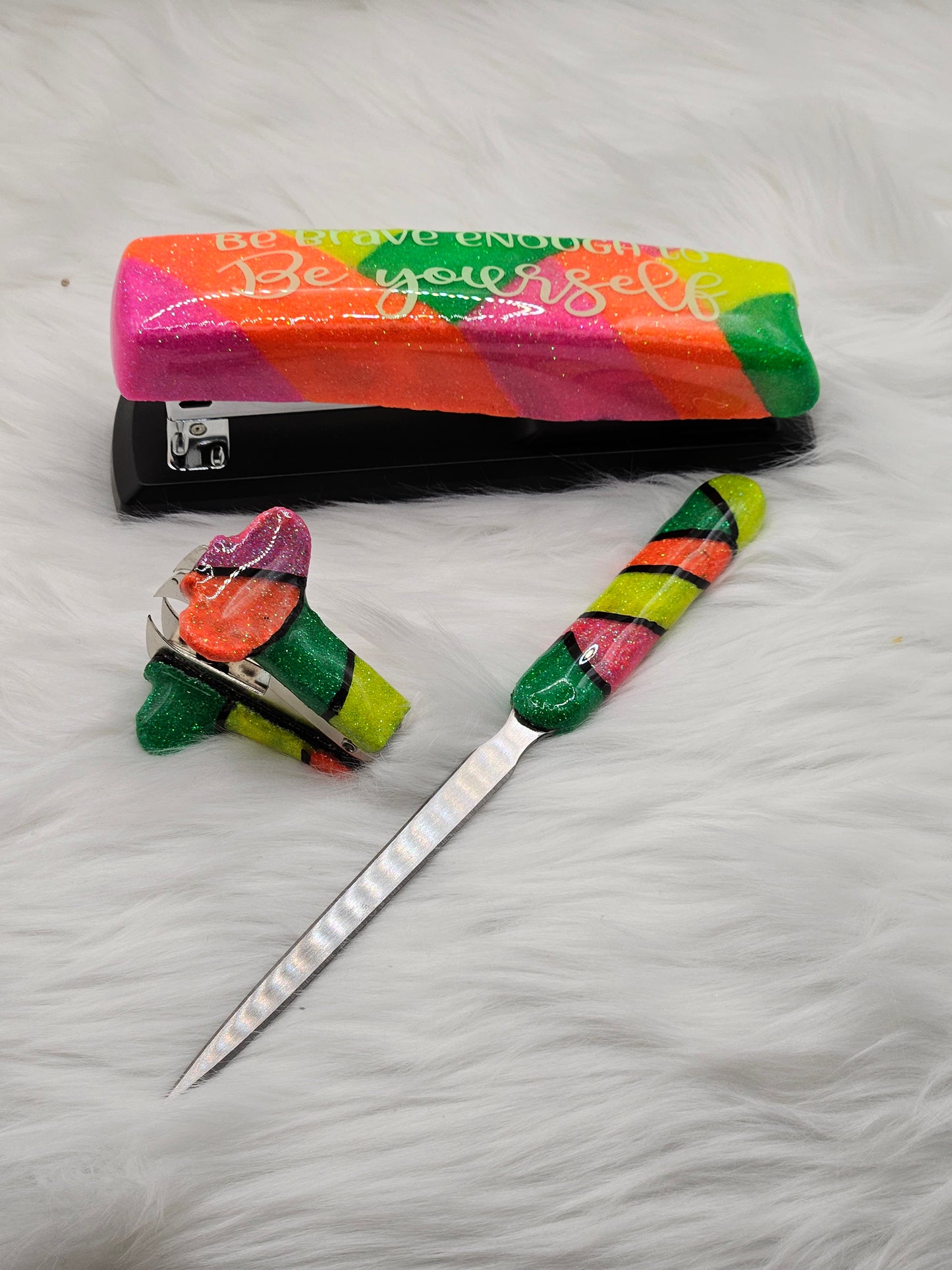 "Be Yourself" Stapler Set