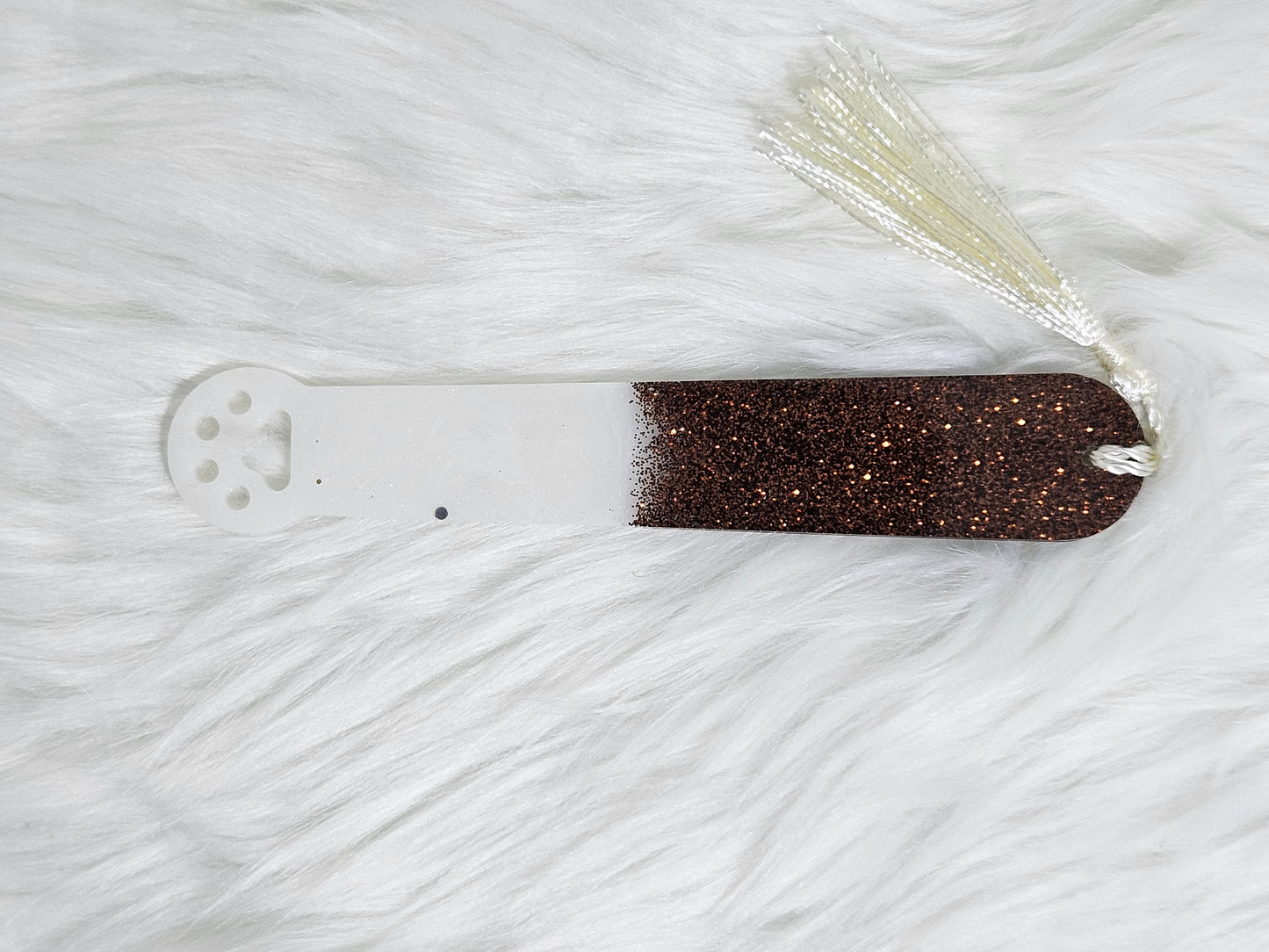 "White Cat's Paw" Bookmark