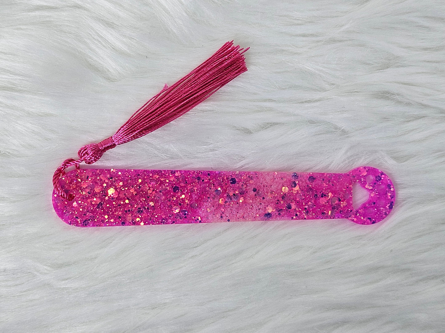 "Pink Cat's Paw" Bookmark