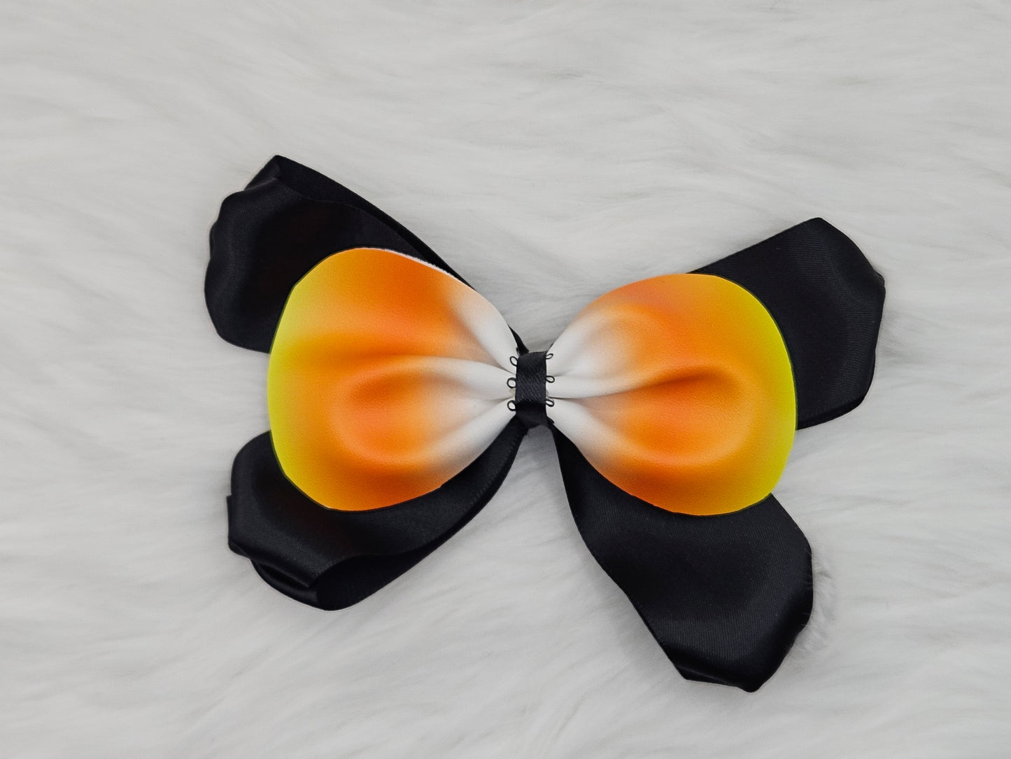 Medium "Candy Corn Color" Hair Bow