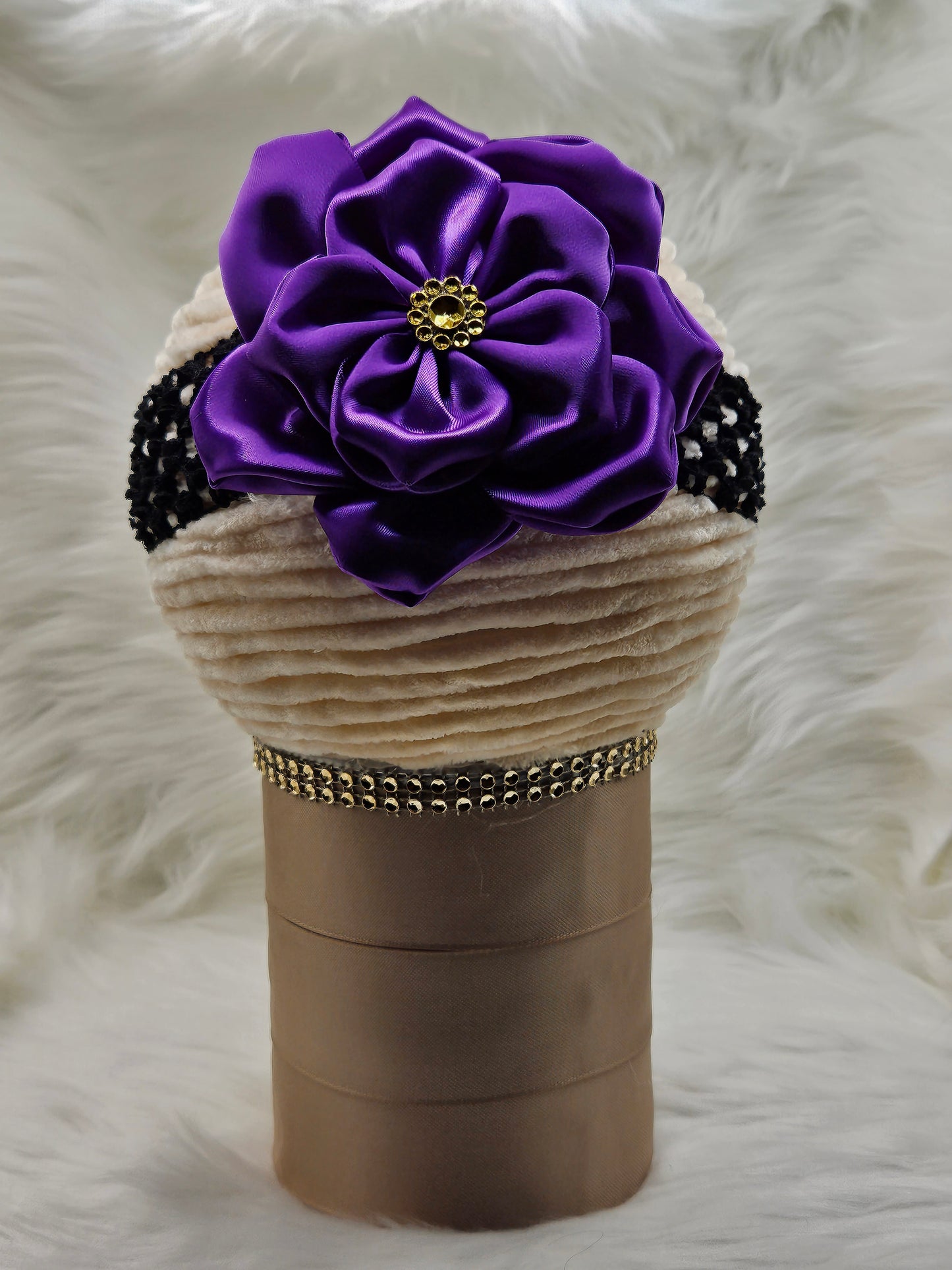 "Purple Rose" Headband