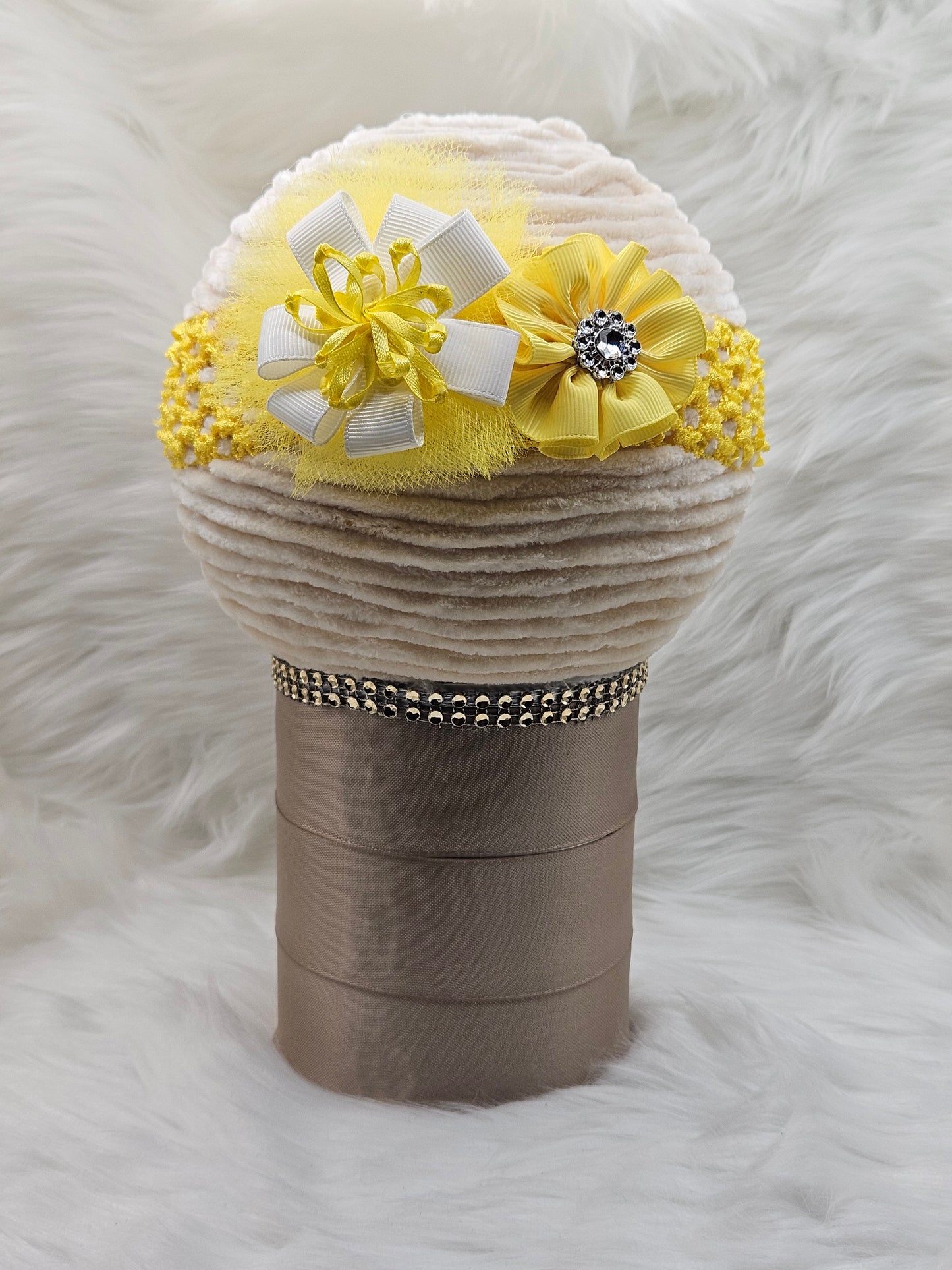 "Yellow and White Flowers" Headband