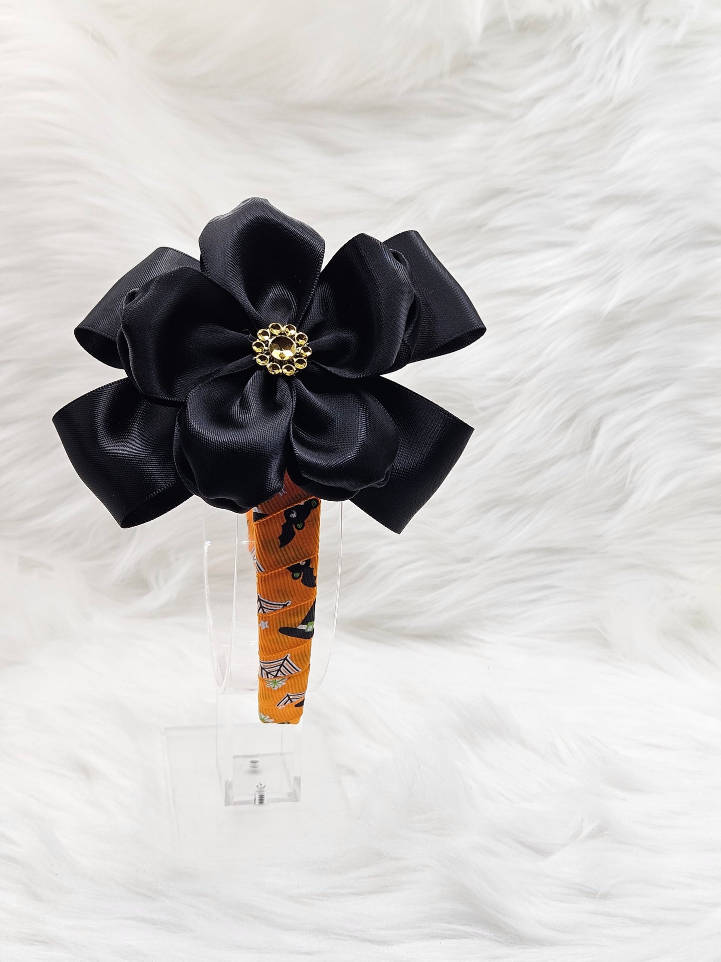 "Black with Halloween" Headdress