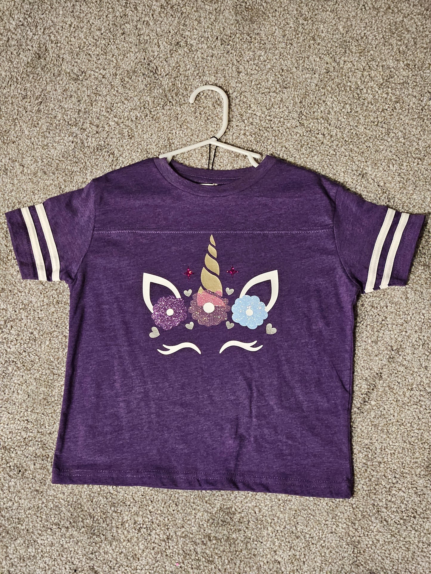 "Pretty Purple Unicorn" T-Shirt, Size 4