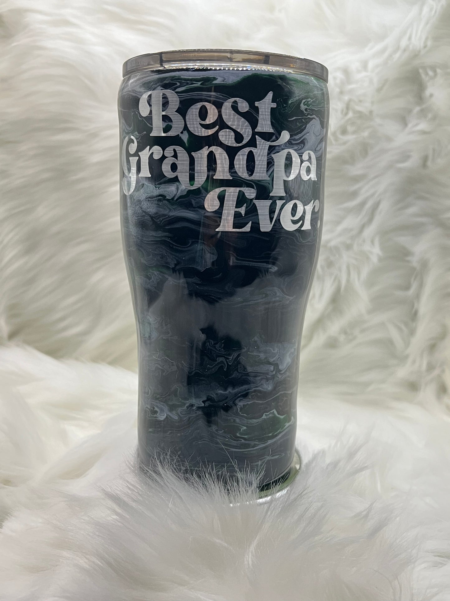 "Best Grandpa Ever" Curved Tumbler 20oz