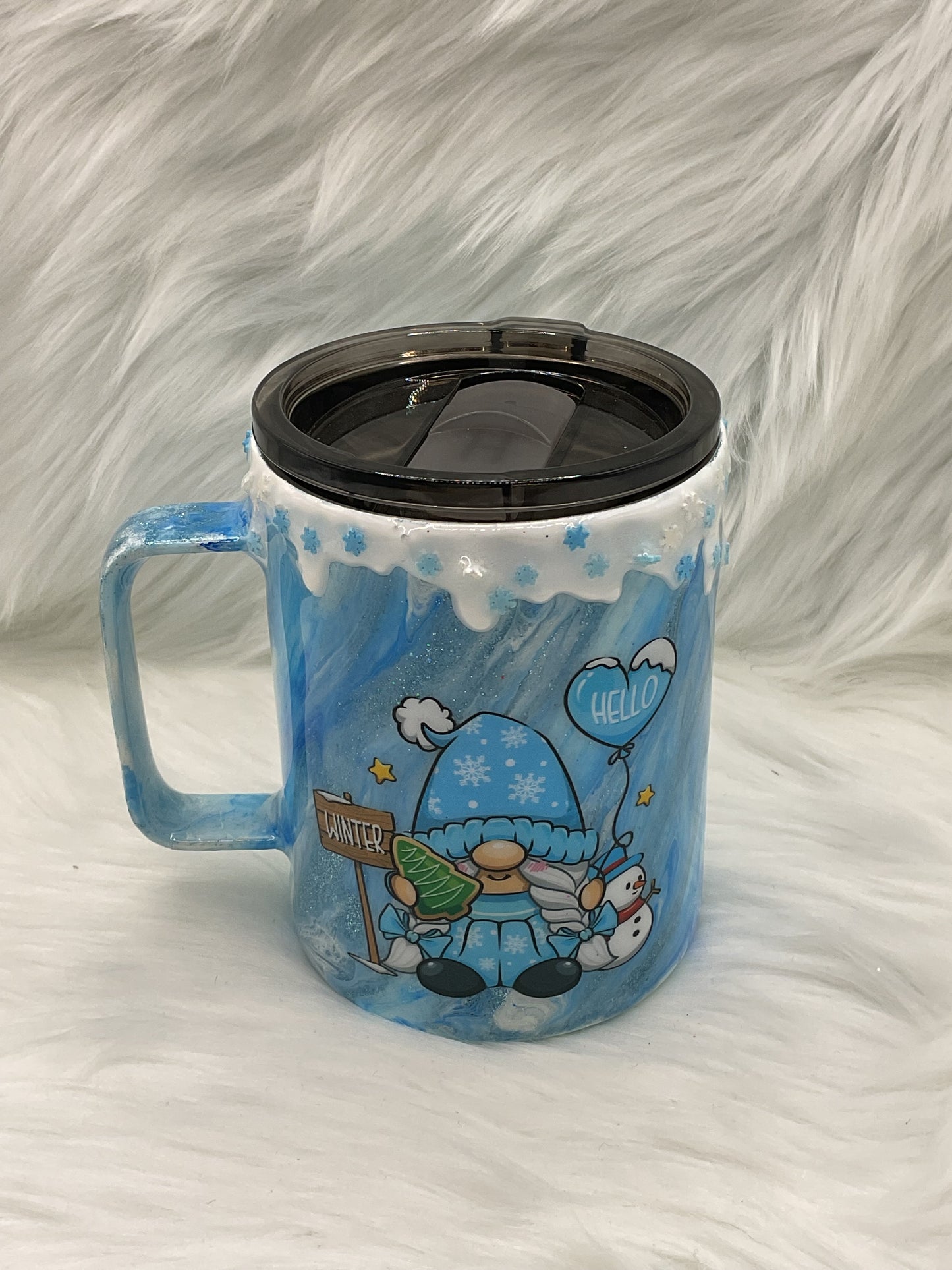 "Winter Gnome" 10oz Coffee Mug