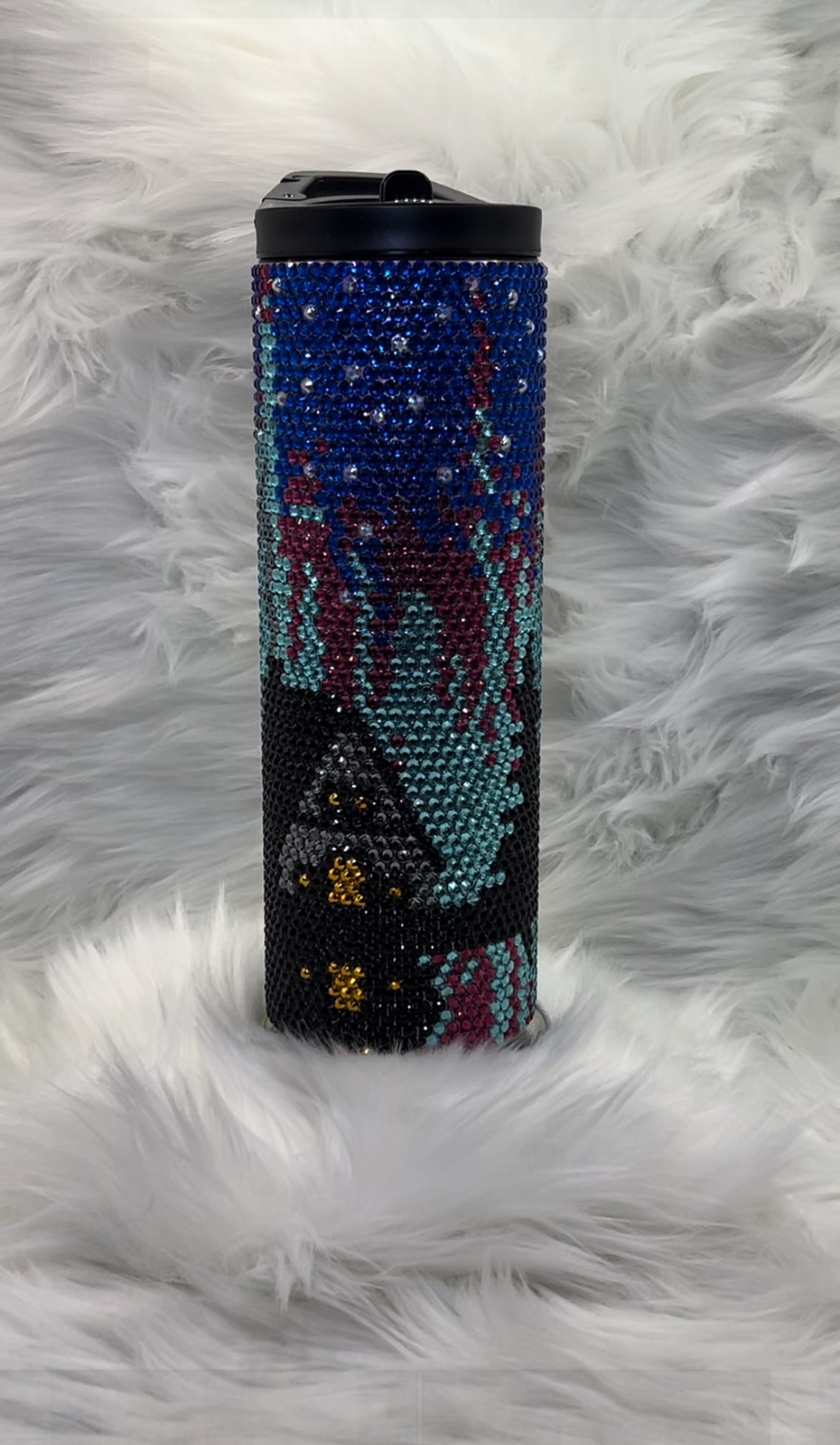 Lake House Tumbler with Rhinestones