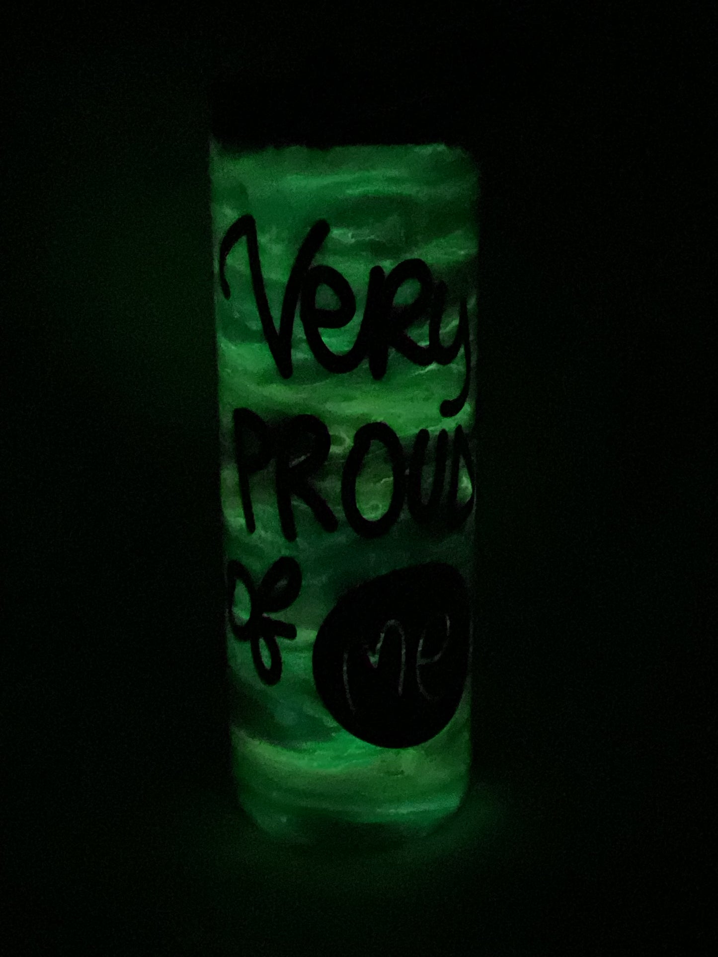 "Proud of Me" Glow-in-the-Dark 20oz DUO Tumbler