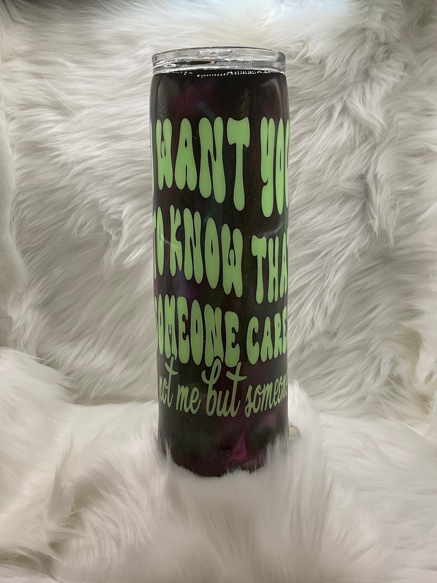 "Someone Cares” 30oz Tumbler