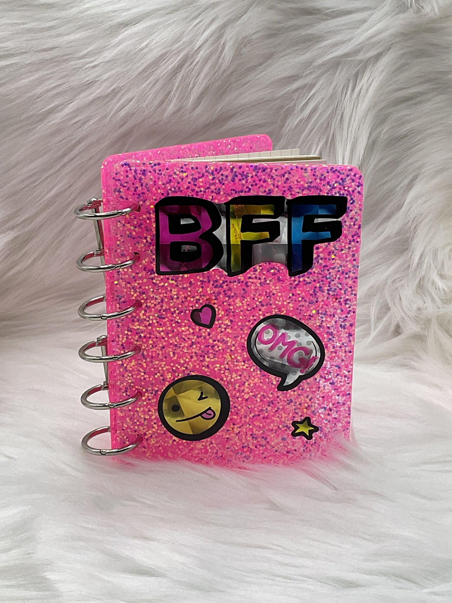 "Pink BFF" Small Notebook