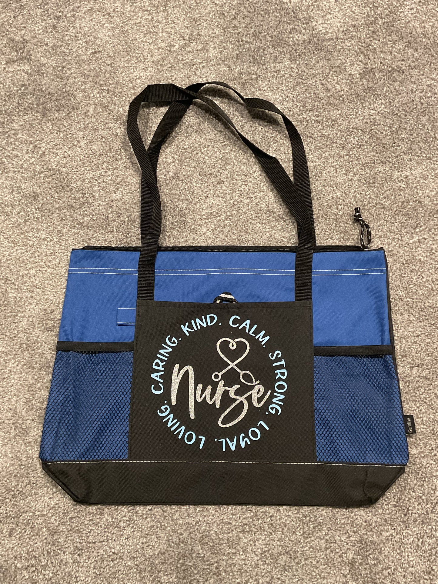 "Nurse Qualities" Zippered Tote
