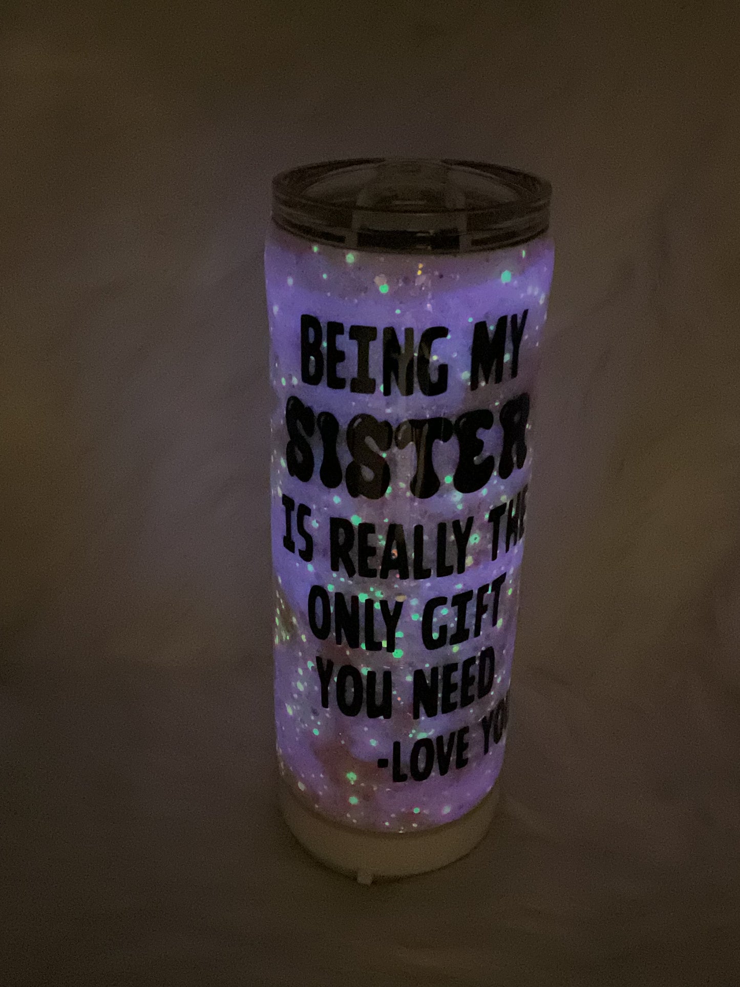 "The Only Gift You Need" 20oz Tumbler with Speaker