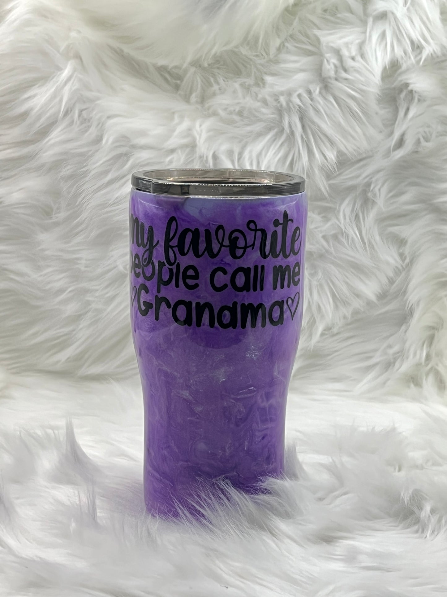 “Grandma's Favorite People" Curved Tumbler 20oz