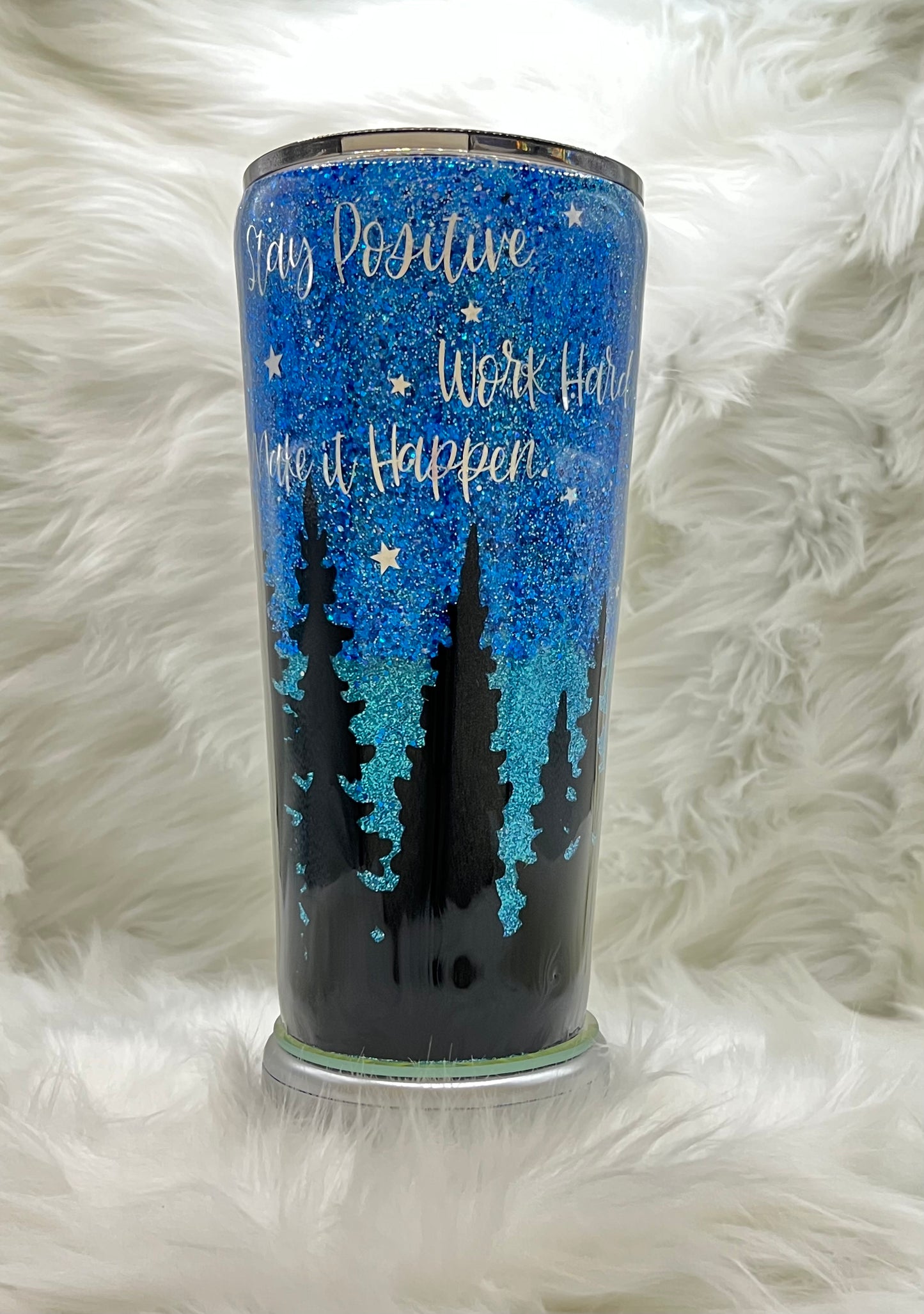 "Stay Positive" 24oz Tumbler