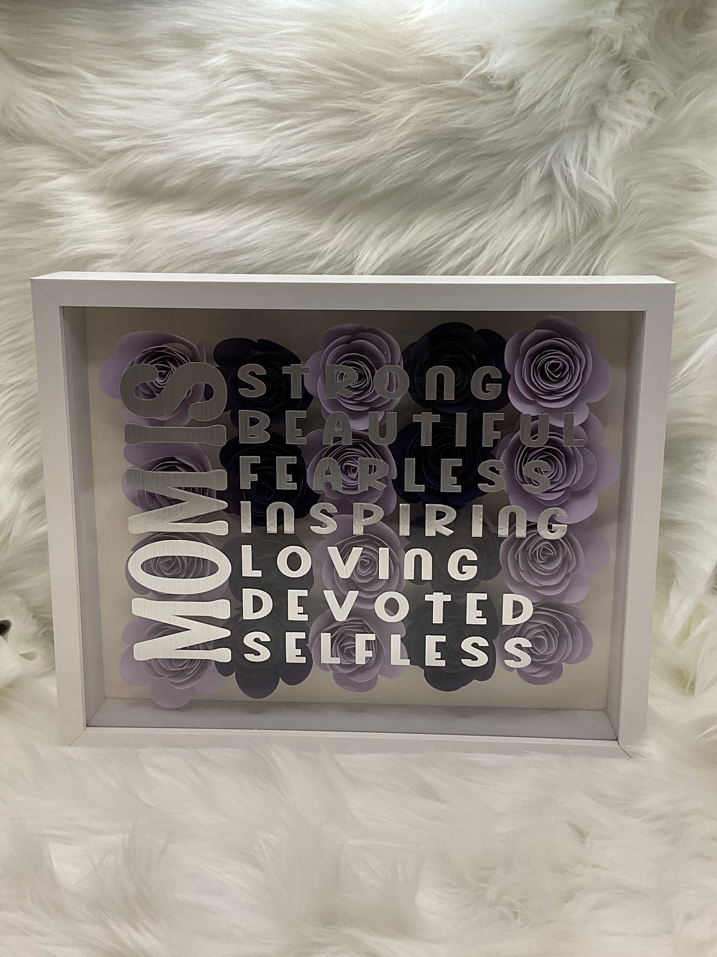 "Mom Is..." Shadow Box