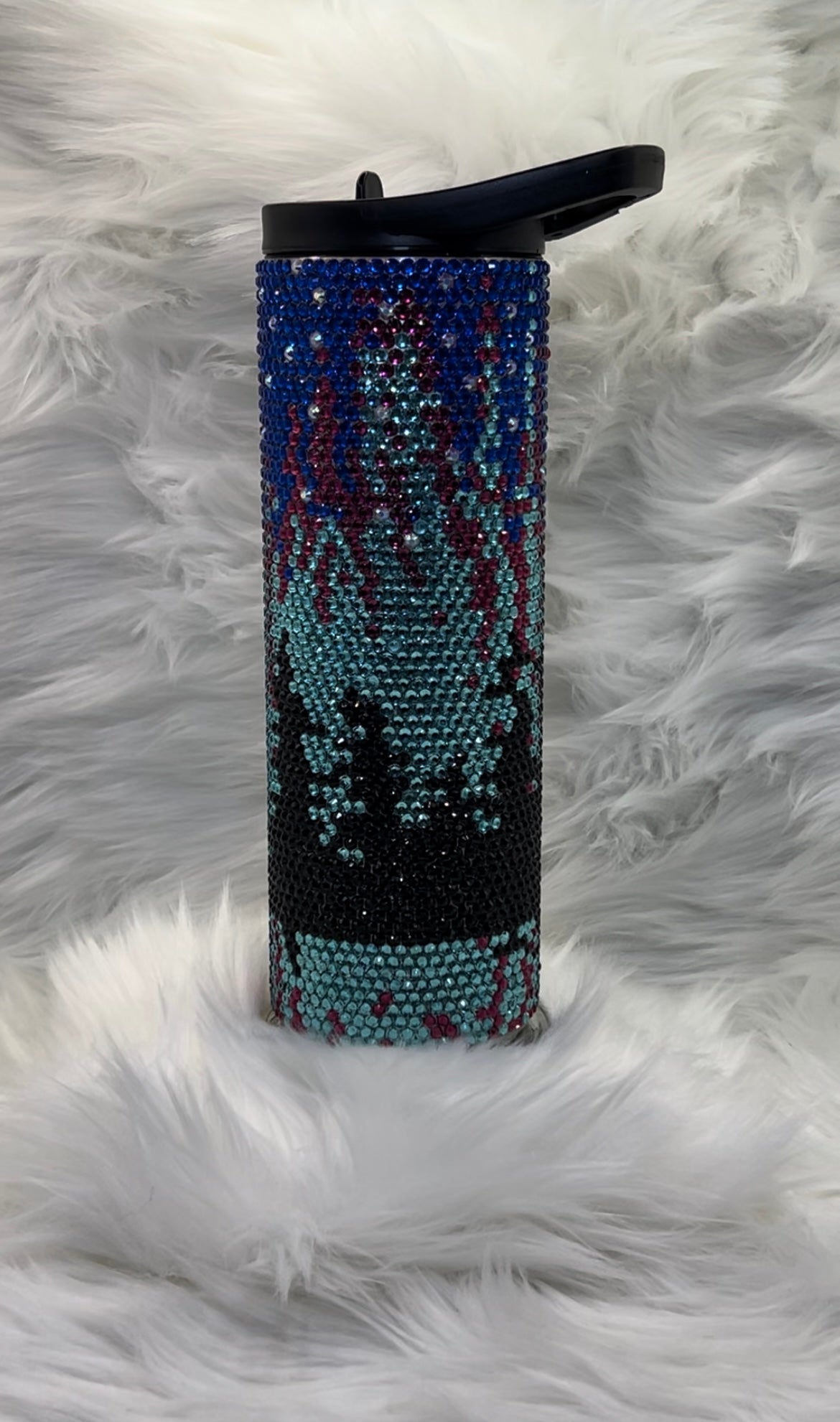 Lake House Tumbler with Rhinestones