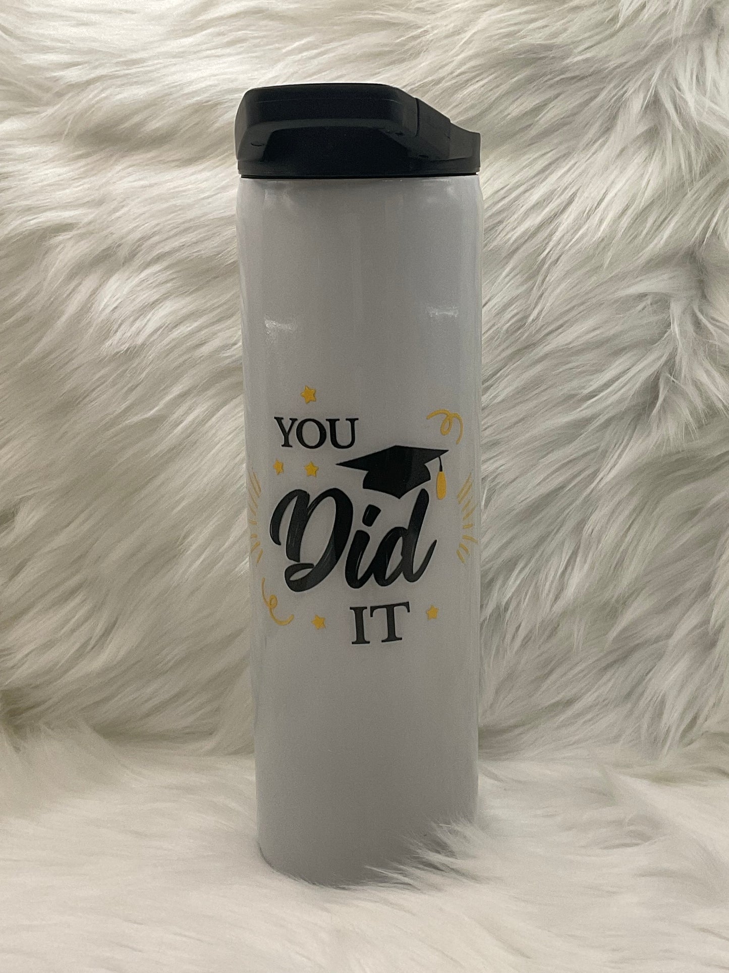 "You Did It" 30oz Tumbler with 2 Lids
