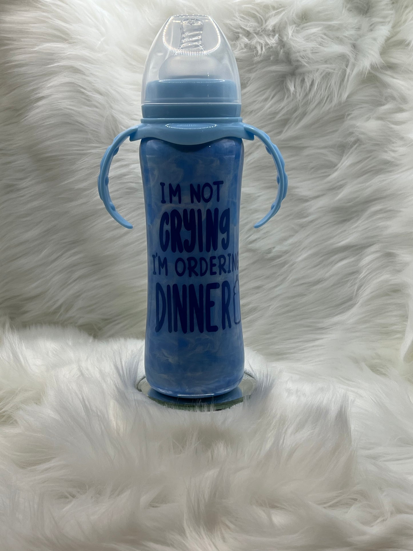 "Ordering Dinner" 8oz Baby Bottle