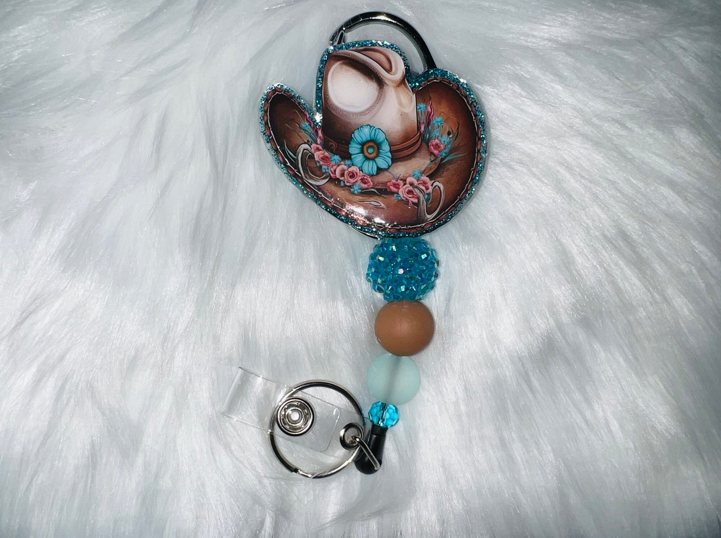 "Girly Cowboy Hat" Badge Reel