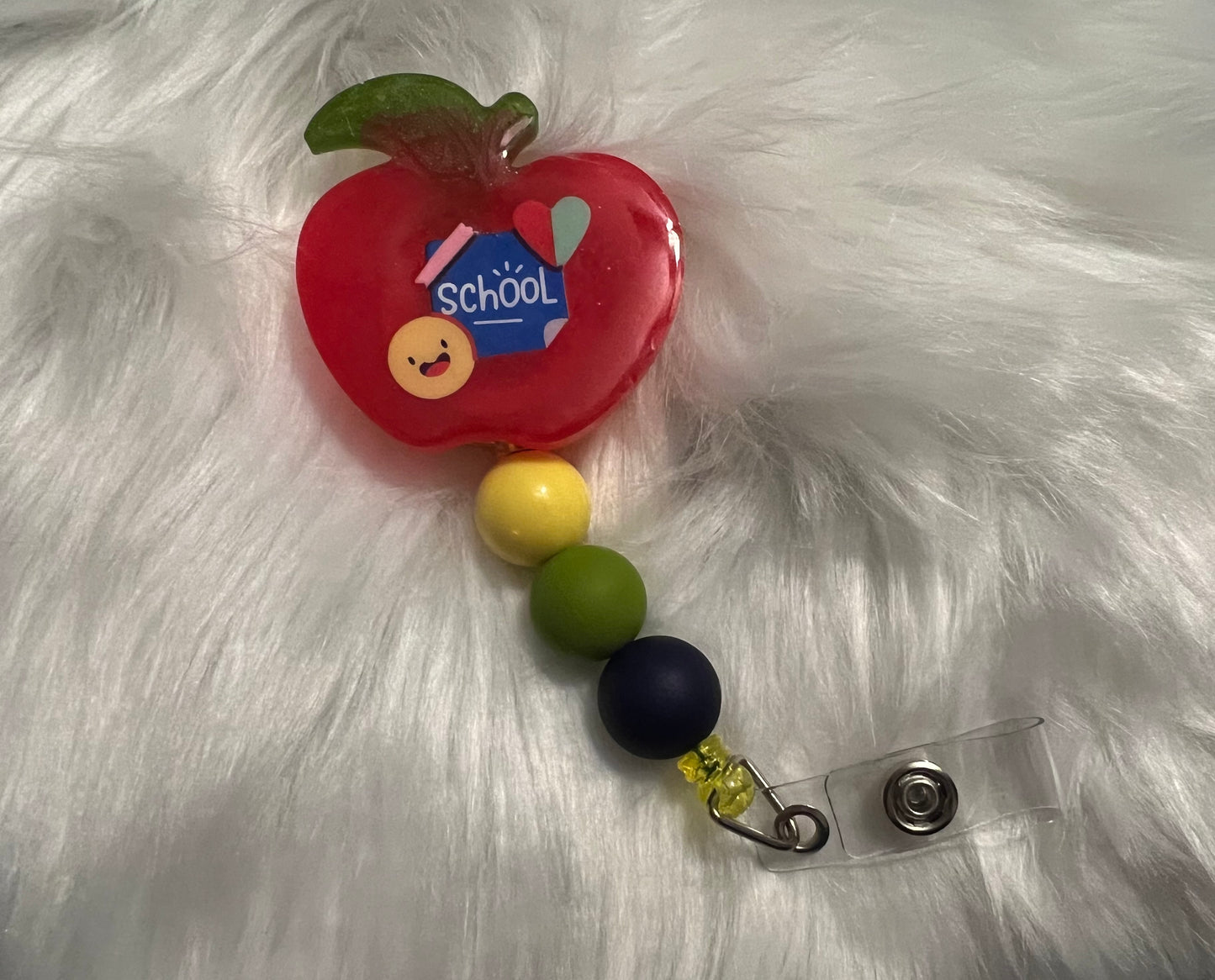 School Apple Badge Reel