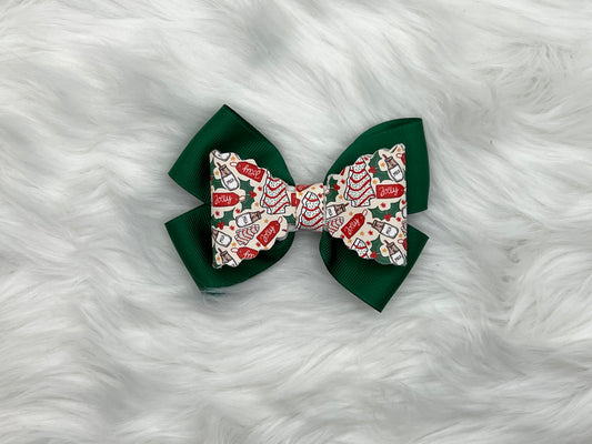 Medium “Christmas Eve” Hair Bow