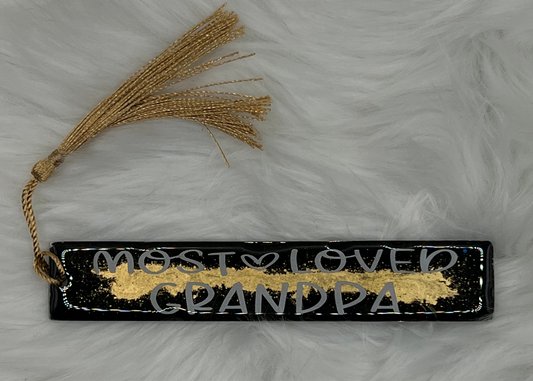 “Most Loved Grandpa" Bookmark