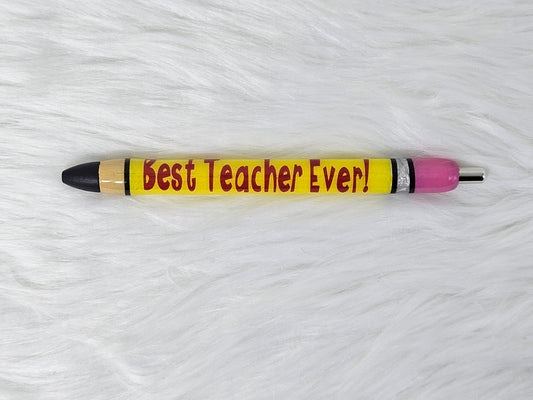 "Best Teacher Ever" Pen