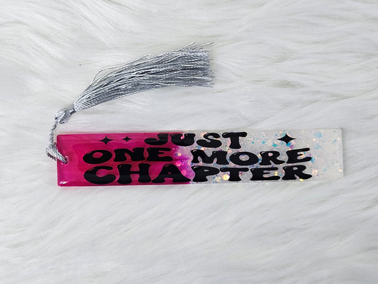 "Just One More Chapter" Bookmark