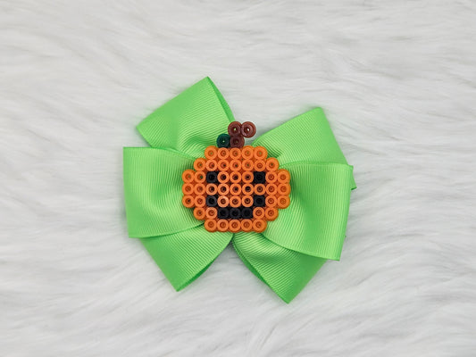 Medium "Pumpkin" Hair Bow