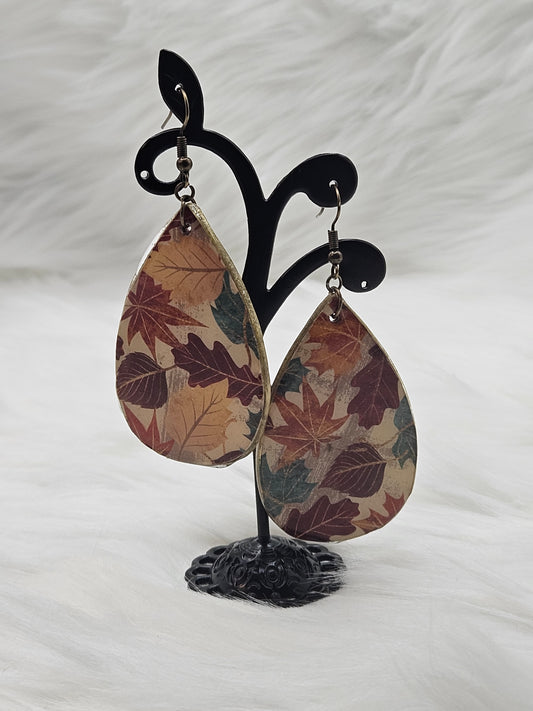 "Autumn Teardrop" Earrings