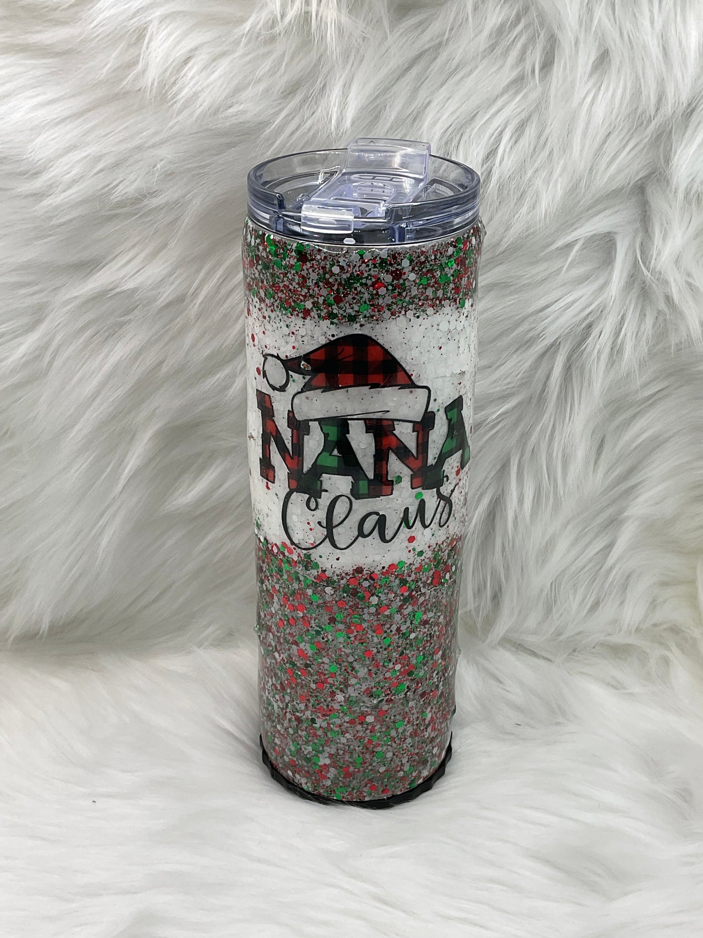 "Nana Claus" 20oz Tumbler with Lights