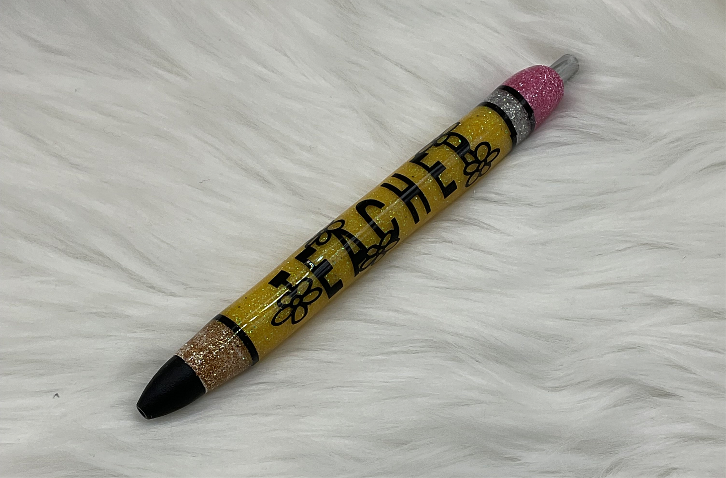 Flowery Teacher Pen