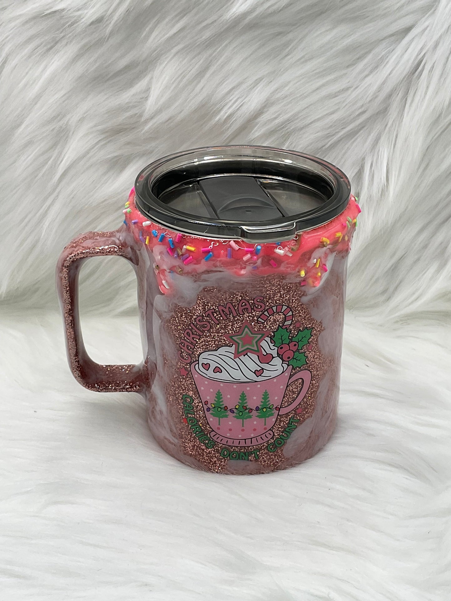 "Christmas Calories Don't Count" 10oz Coffee Mug