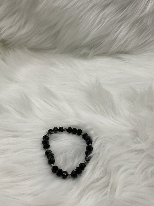 Black Bead Bracelet