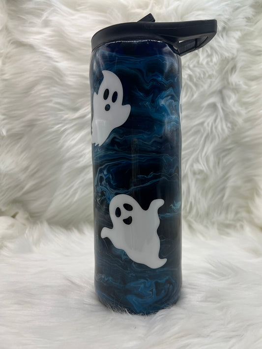 "Ghostly Blue" 20oz duo tumbler