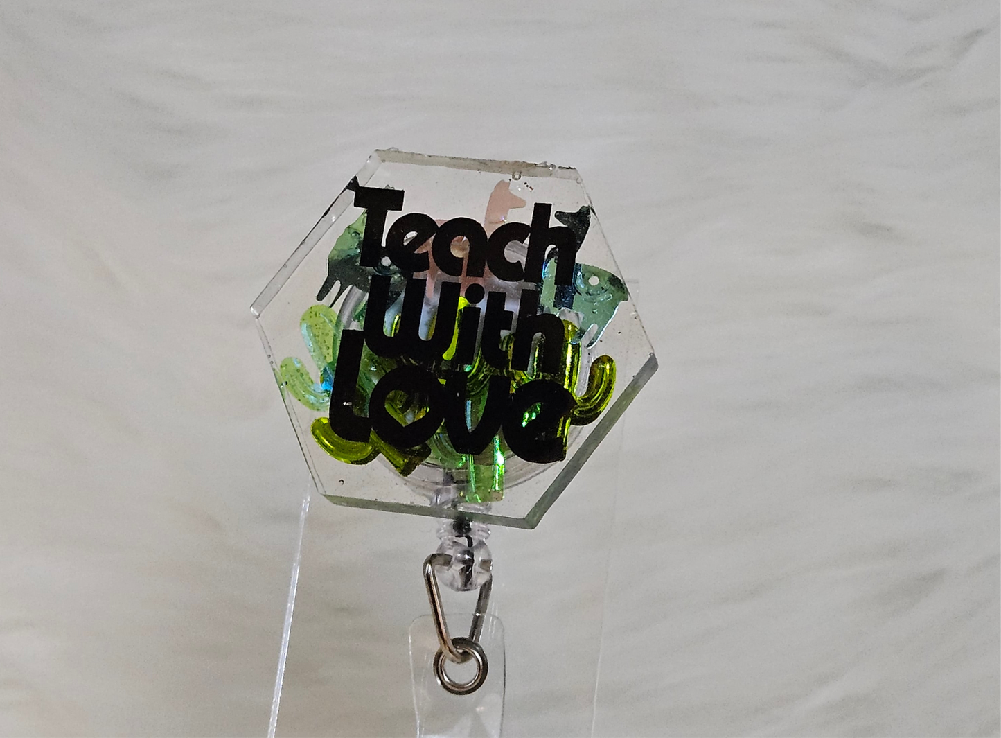 "Teach With Love" Badge Reel