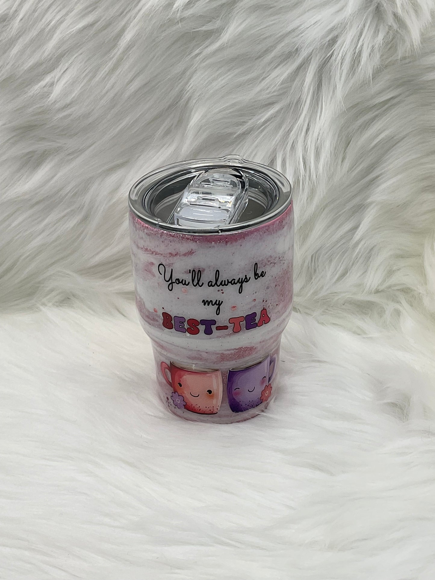 "Best-Tea" 6oz Curved Tumbler