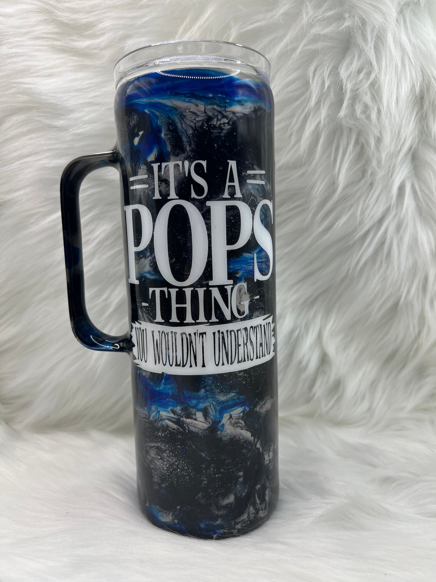 "It's a Pops Thing" 20oz Tumbler with Handle