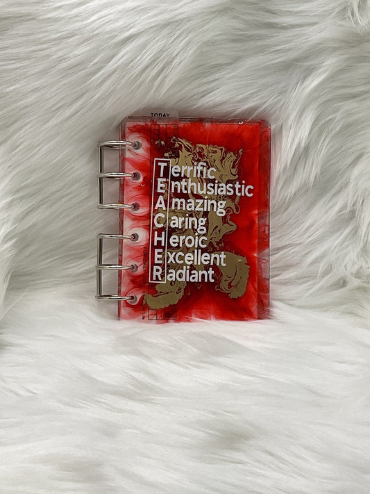"Terrific Teacher" Small Notebook