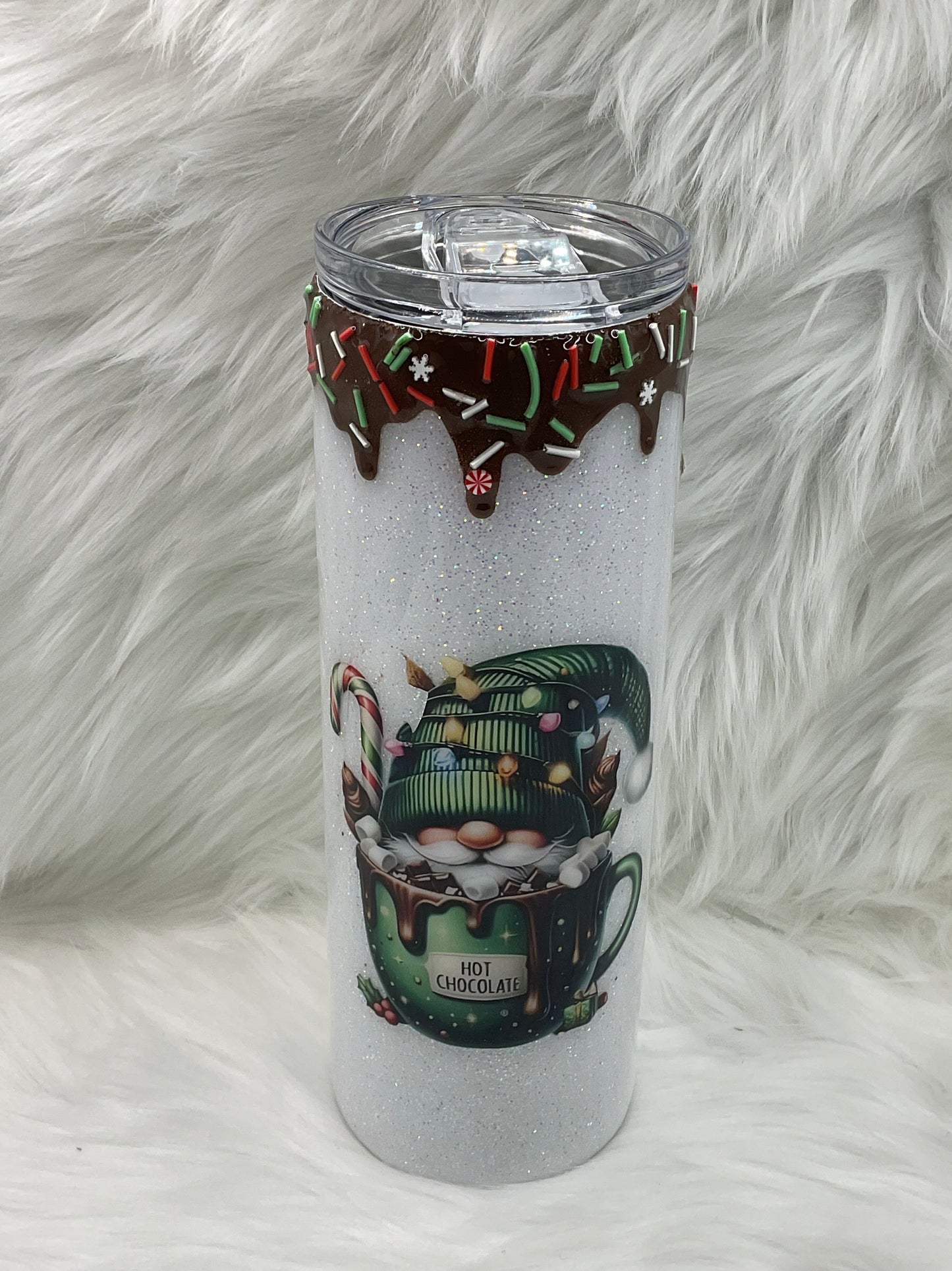 "Hot Chocolate Gnome" 20oz Tumbler