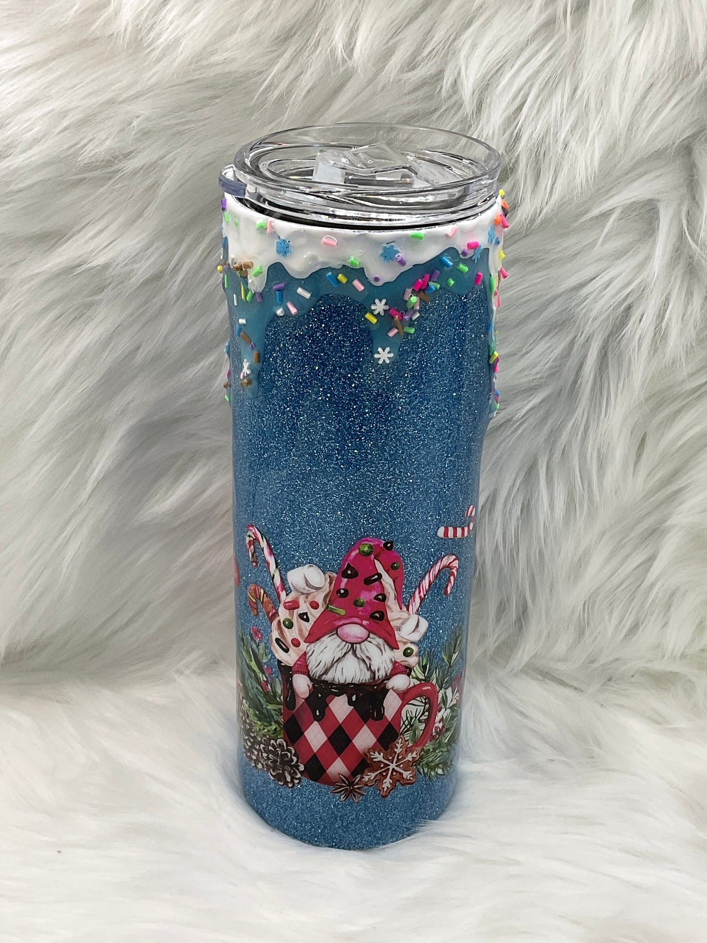 "Girl Loves Christmas" 20oz Tumbler