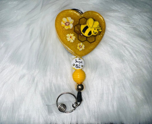 "Heart Honeycomb" Badge Reel