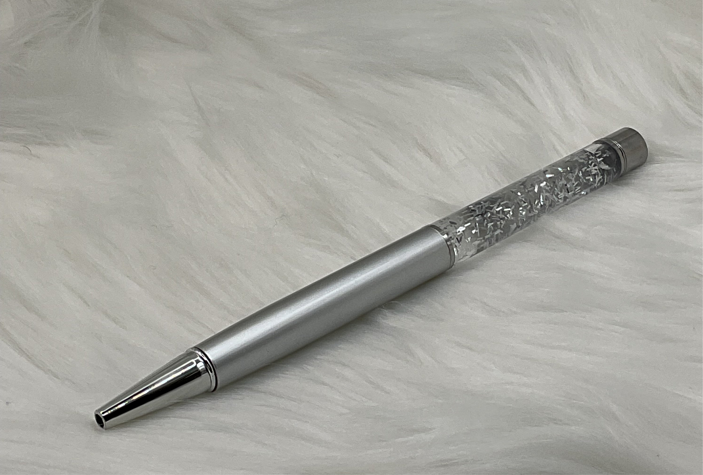 Silver Snow-Globe Pen 2