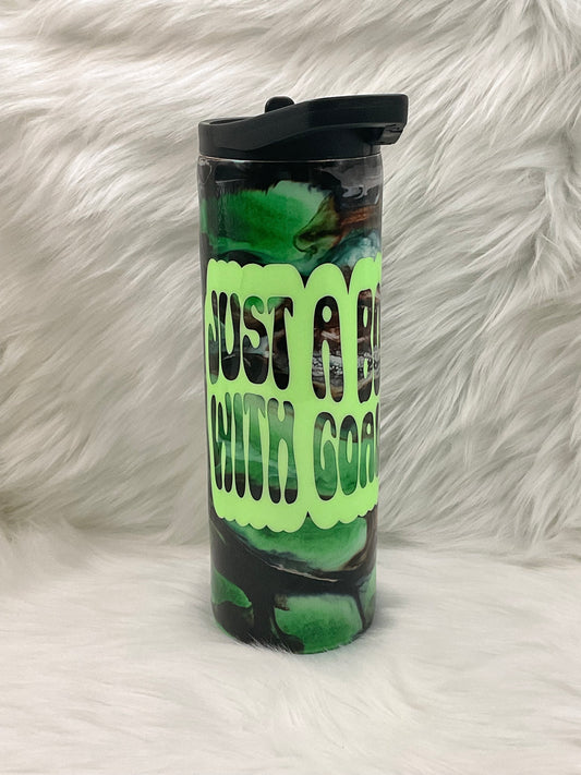 "Boy With Goals" Glow-in-the-Dark 20oz DUO Tumbler