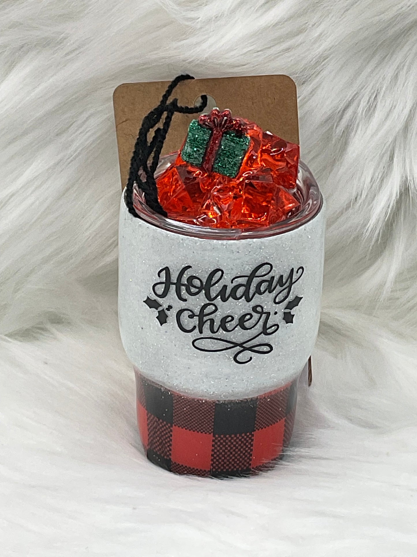 "Holiday Cheer" 3oz Shot Glass Tumbler