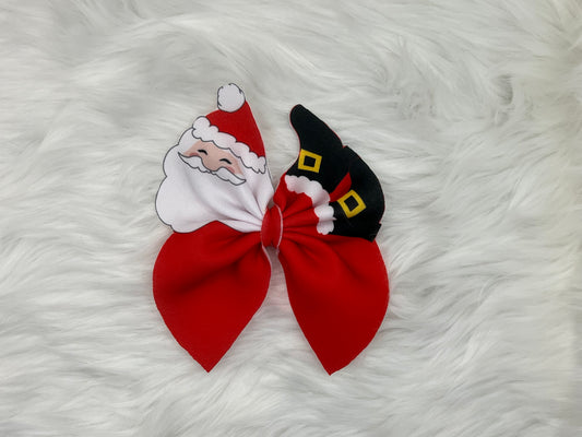 Medium "Santa Claus" Hair Bow