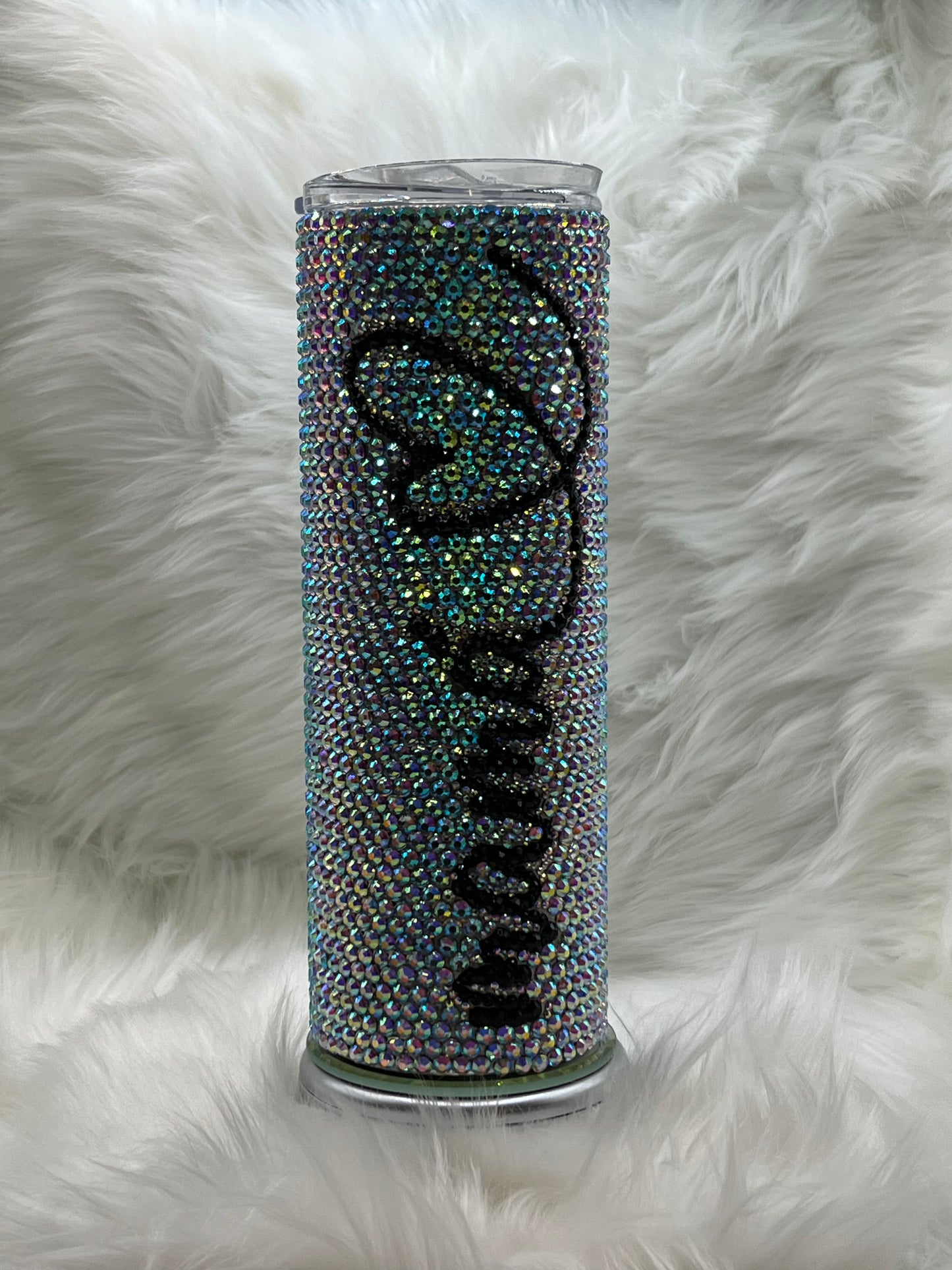 Mamá rhinestone tumbler