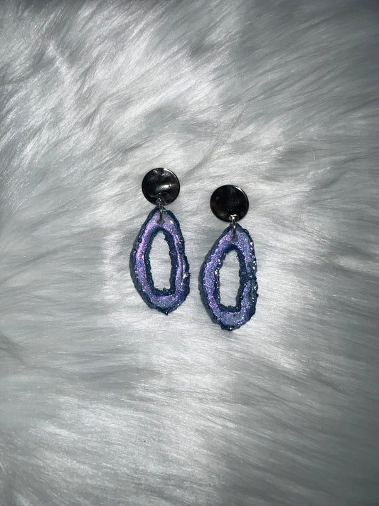 "Blue Rock" Earrings